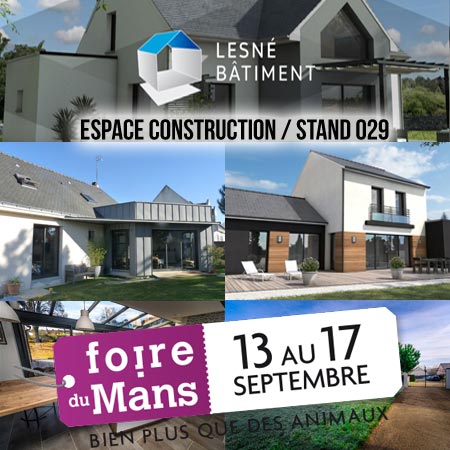 Extension de bâtiment et construction neuves en sarthe Le Mans